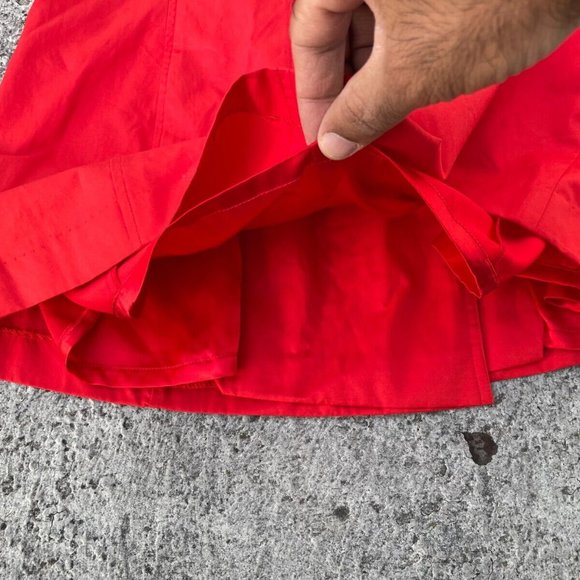 Samantha Brown Women Trench Coat Aurora Red All Winter Jacket Size M - Picture 7 of 10